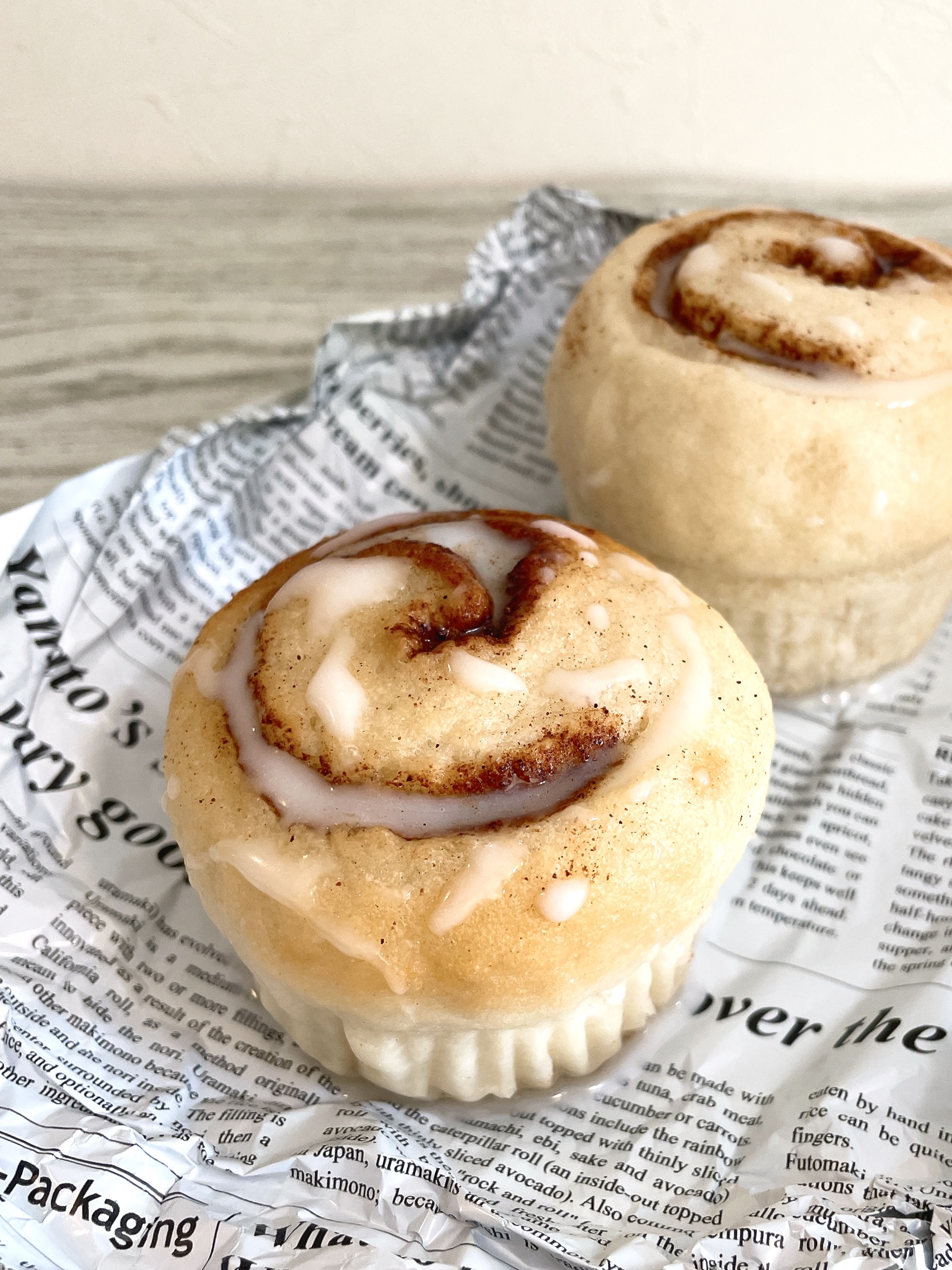 11/19（水） 横浜野菜deパン＆スープ～米粉のシナモンロール～の画像